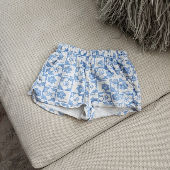 Zara Tropical Print Shorts - Picture 1 of 3
